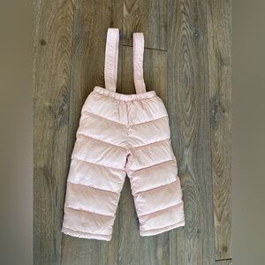 Ralph Lauren Light Pink Puffer Pants